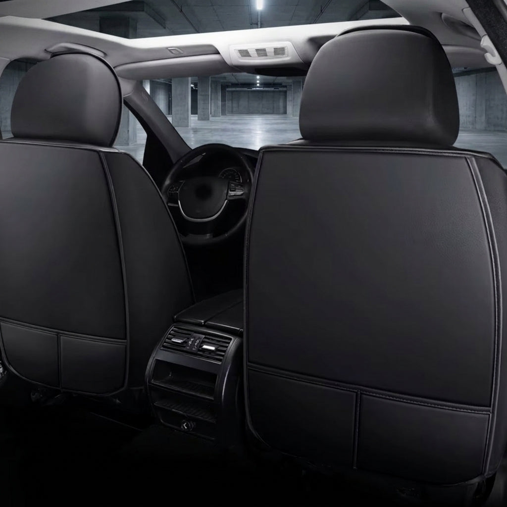 Ribbed Sport Series Custom Fit Seat Covers  - All Black