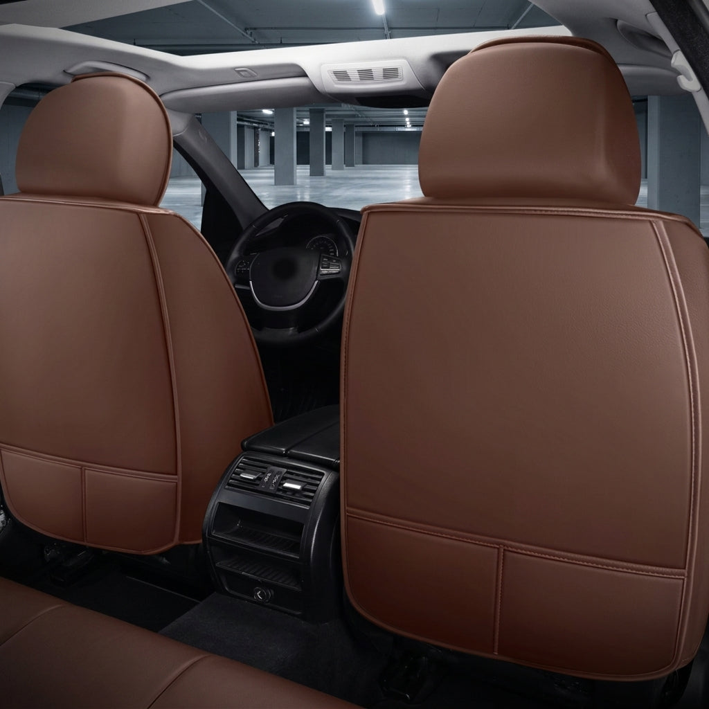 Ribbed Sport Series Custom Fit Seat Covers - Brown