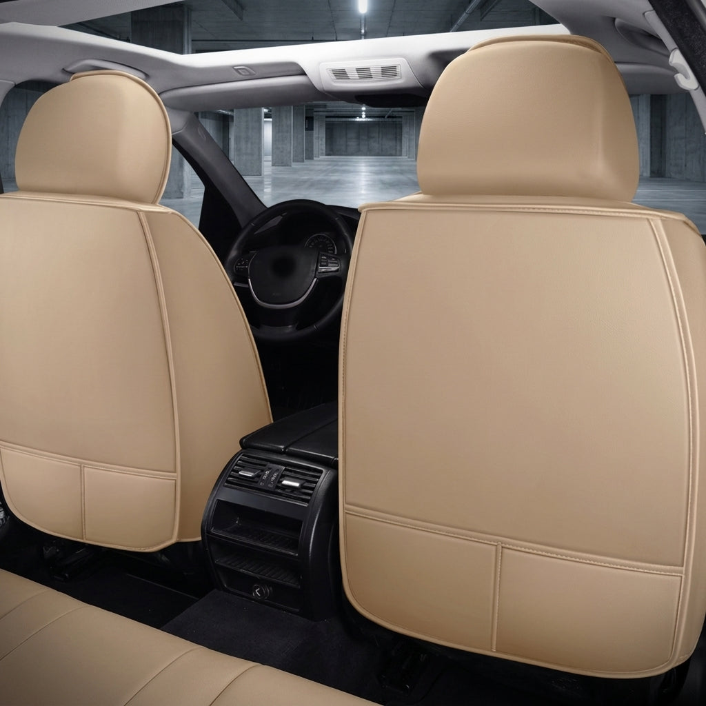 Ribbed Sport Series Custom Fit Seat Covers - Beige