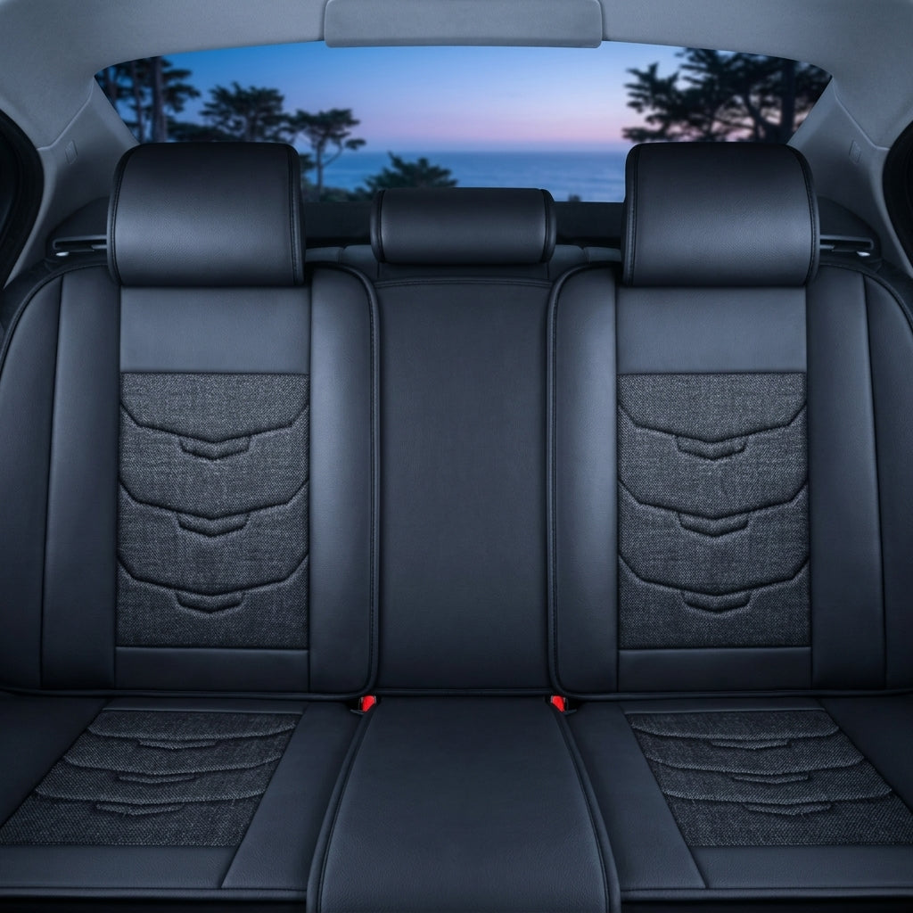 Elite Comfort Series Custom Fit Seat Covers - All Black