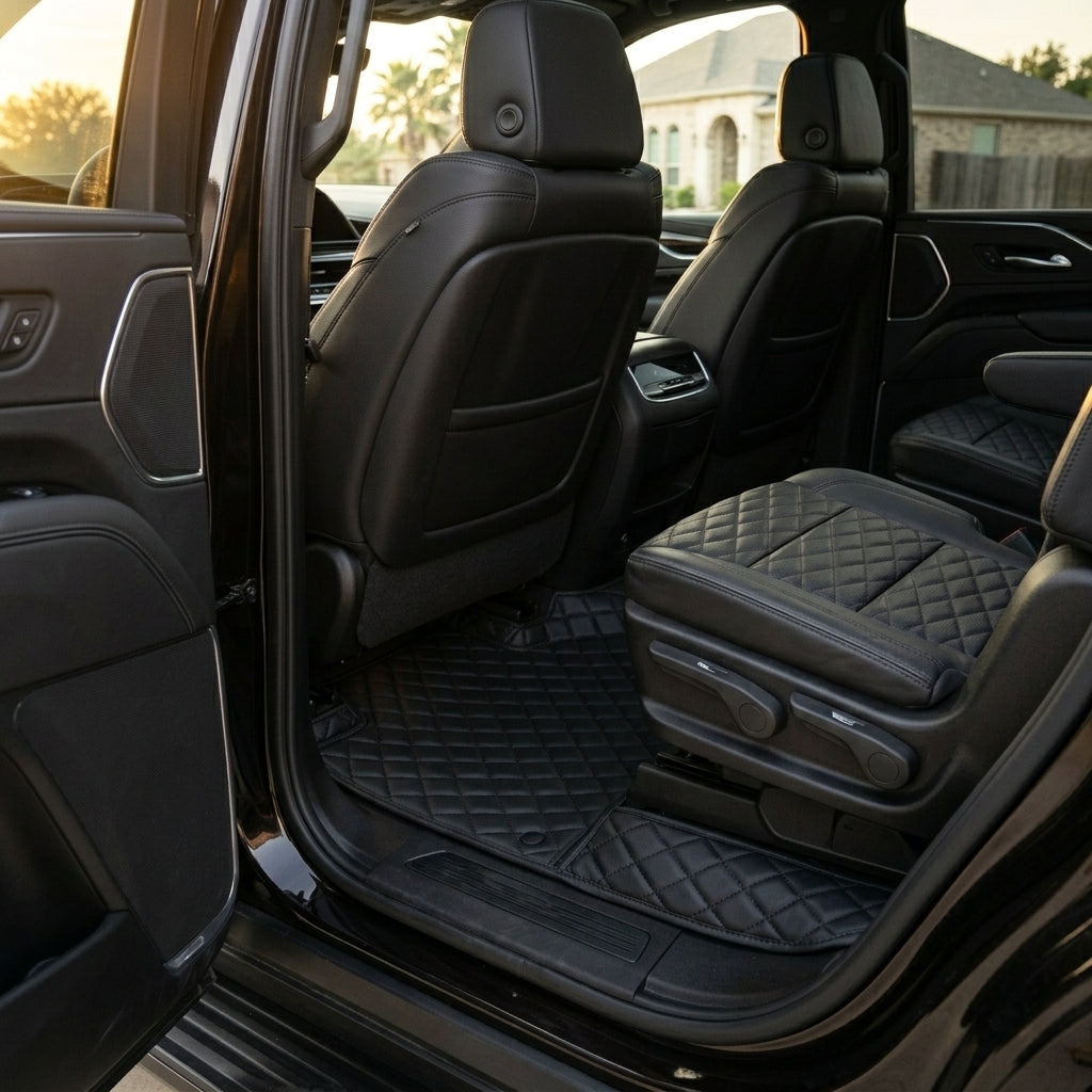 Diamond Series Custom Fit Car Mats - All Black