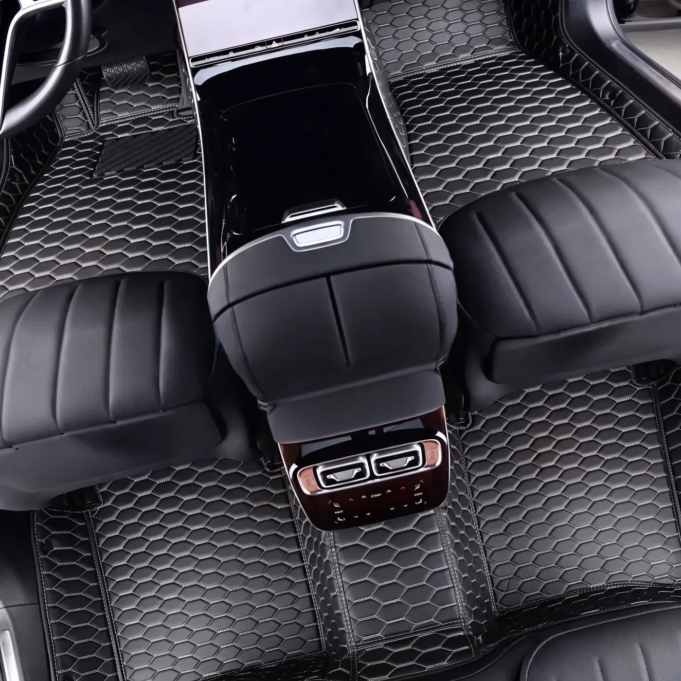 Hexa mats in a Cadillac Escalade