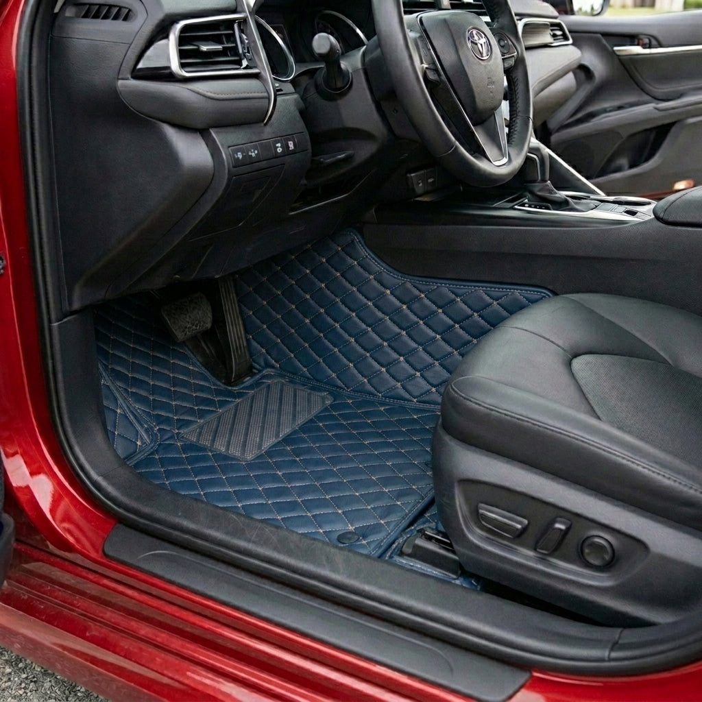 Diamond Series Custom Fit Car Mats - Vintage Blue