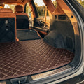 Tapis de coffre sur mesure Diamond - Brun chocolat