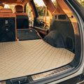 Tapis de coffre sur mesure Diamond - Beige crème