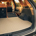 Tapis de coffre sur mesure série Hexa - Beige crème