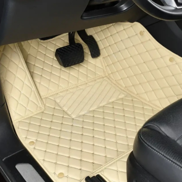 Acura TSX Diamond Floor Mats 2005-2014 - Cream Beige