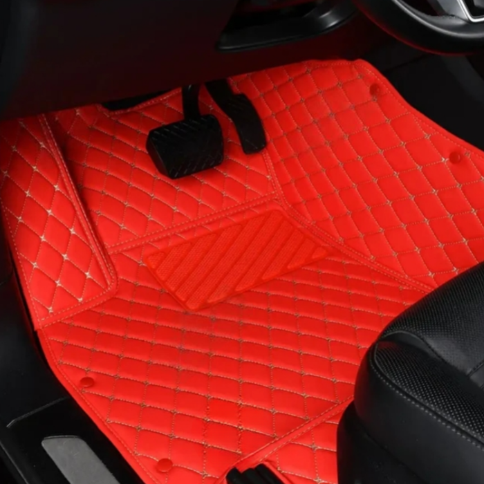 Acura TSX Diamond Floor Mats 2005-2014 - Ferrari Red