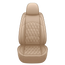 Beige - Diamond Luxe Seat Covers