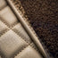 Beige crème et moquette supérieure brune