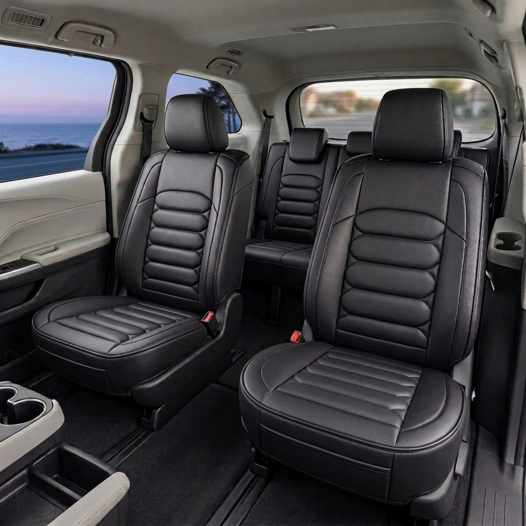 Elite Comfort Series Custom Fit Seat Covers - All Black