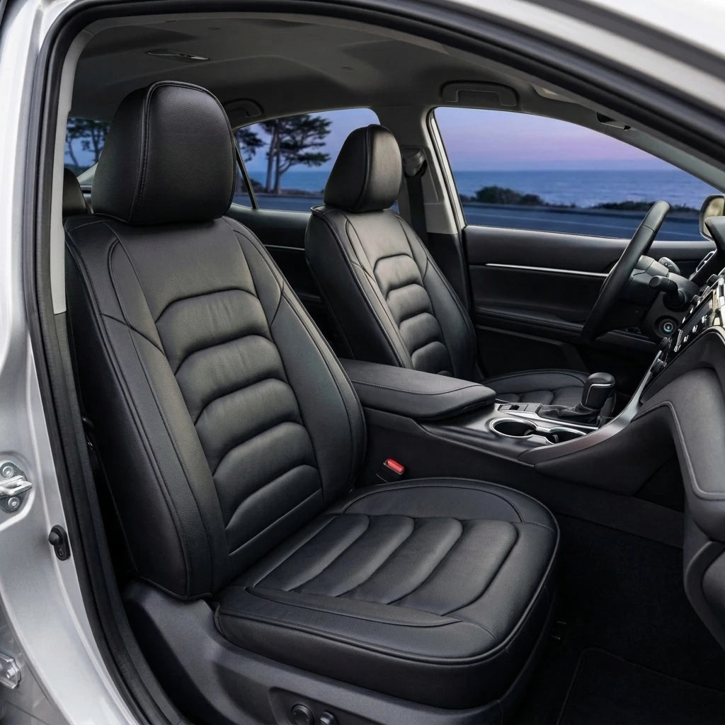 Elite Comfort Series Custom Fit Seat Covers - All Black