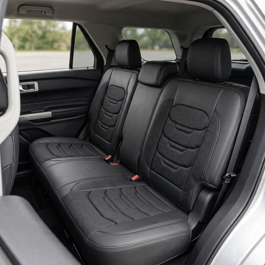 Elite Comfort Series Custom Fit Seat Covers - All Black