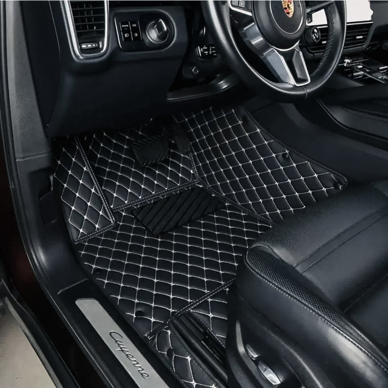 Matrikar Diamond car mat precision fit close-up