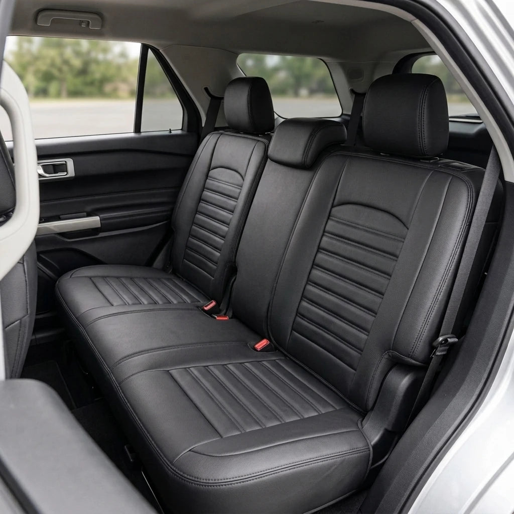 Ribbed Sport Series Custom Fit Seat Covers - All Black