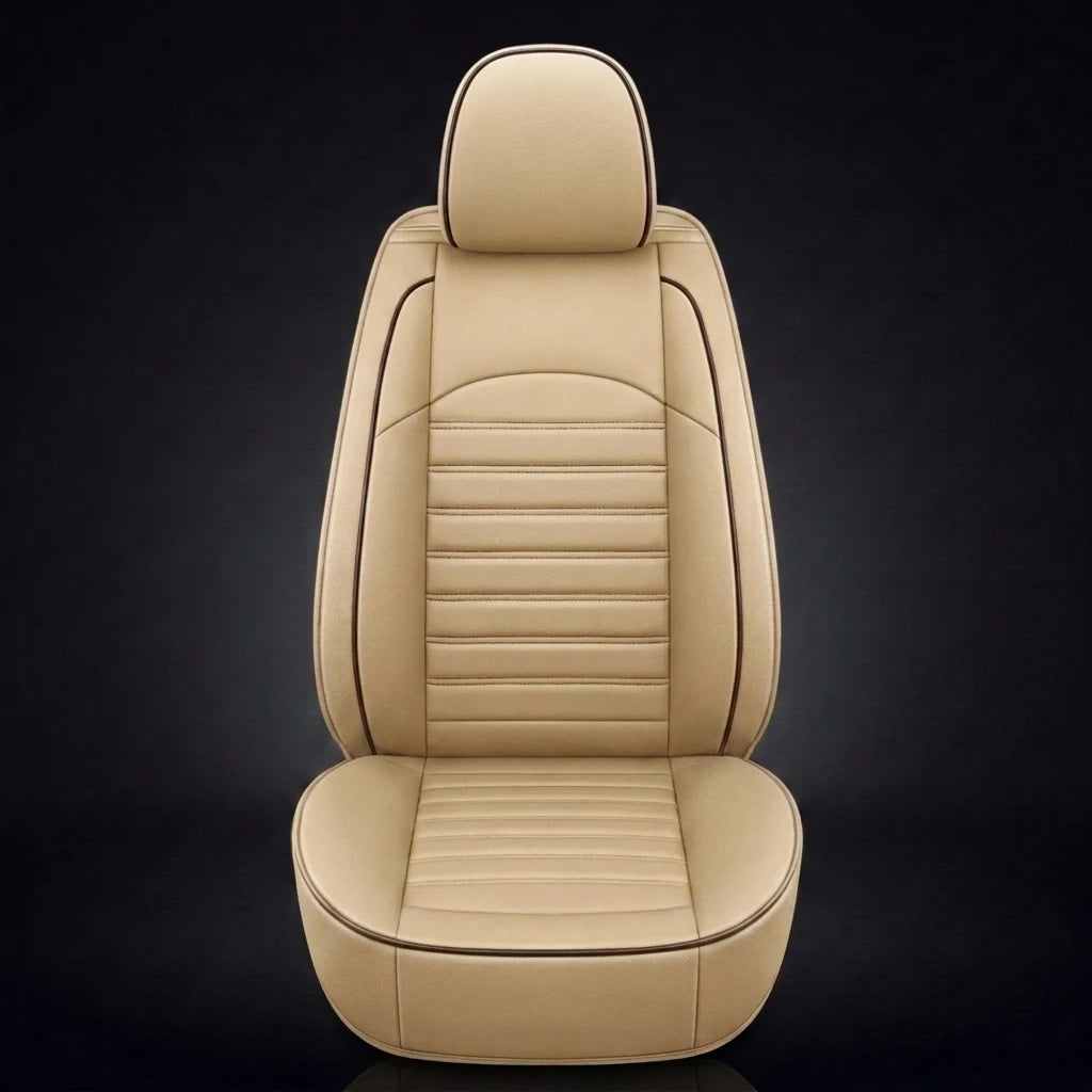 Ribbed Sport Series Custom Fit Seat Covers - Beige